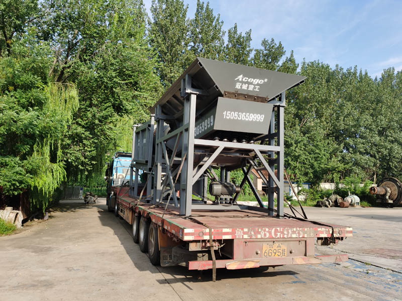 移動(dòng)滾筒洗砂機(jī)